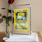 4x6 Inches Acrylic Picture Frames 1 Pack, Double Sided Magnetic Photo Frames,Free Standing on Desk or Table Clear Picture Frames