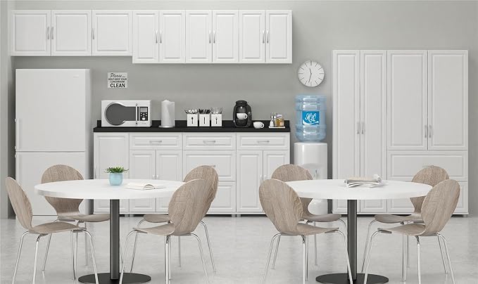 SystemBuild Evolution Kendall 24" Utility Storage Cabinet - White