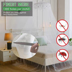 Mosquito Net Bed Canopy for Girls,King Canopy Bed Curtains Queen Size from Ceiling,Dome Mosquito Netting Bed Tent Twin Girls Canopy Bed Decor for Baby Crib,Kid Bed and Adult Beds (White-Dome1)