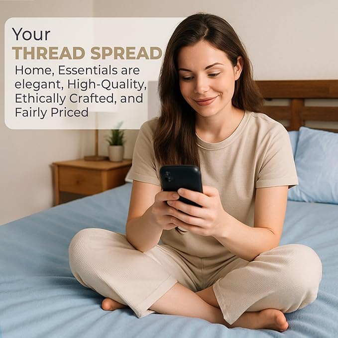 Tencel Sheets 3 Piece for Twin Size Bed - 100% Eucalyptus Lyocell Twin Sheets Set - Soft, Cooling & Breathable for Hot Sleepers - 16” Deep Pockets Hotel Quality Bedding Set - SkyBlue