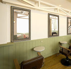 Bathroom Wall Mirror, Decorate Bathroom Mirrors for Wall, Rectangle Modern Bathroom Wall Mounted Mirror Vertical or Horizontal Hanging for Living Room (Gold Framed 40" x24'')