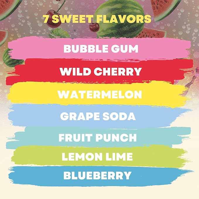 Mecka Sugar Cloud Incense Sticks | Set of 7-140 Insence-Sticks for Meditation & Good Vibes | Wild Cherry, Blueberry, Watermelon Incense Sticks | Premium Slow Burn Long Lasting Organic Insenses