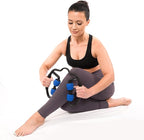 Body Back Trigger Point Pressure Roller Massager for Forearm, Elbow, Hand, Arm, and Leg. Deep Tissue Handheld Self Massager for Tennis Elbow, Golfers, Athletes Myofascial Release