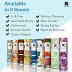 Nabila K Ocean Tempest Reed Diffuser Set – Fresh Floral & Marine Aromatic Oil for Home – Long-Lasting, Smokeless Scent – Made in USA – Includes Reeds + Bottle – Flameless Candle Alternative