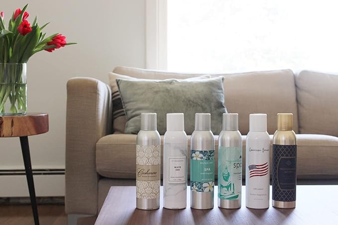 Room Fragrance Air Freshener Spray Concentrated Bathroom, Kitchen, Car, or Office Deodorizer, U.S.- Made by AP Fragrance (Vanilla Cashmere)