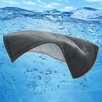 Cooling Comforter Queen Size, Double-Sided Cooling Blanket for Hot Sleepers & Night Sweats, Arc-Chill Q-Max > 0.4 Breathable Ice Blanket, Lightweight Cold Comforter (80''x90'', Dark Grey)