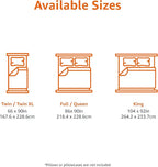 Amazon Basics Lightweight Microfiber Comforter Sets, 5 Pieces, Green, Floral, Twin/Twin XL