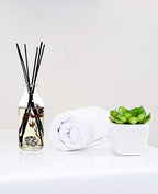 Urban Naturals Mountain Air Scented Fragrance Oil Reed Diffuser & Room Freshener | Golden Apples, Birch Wood, Fennel, Pear Eucalyptus, Mint & Aromatic Sage | Decorative Botanicals | Vegan | USA Made