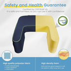 Reading Pillow for Gaming,Lap Desk Pillow for Laptop，Arm Rest Pillow for Reading, Working, Crocheting, Playing Steam Deck Switch or Sitting in Bed,Sofa