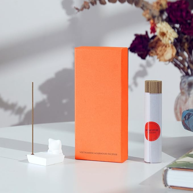 Vietnamese Agarwood Incense Sticks – 120 Natural Incense Sticks for Spiritual and Meditation Use, Air Purification