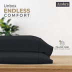 Ultra Soft Pillow Protectors 400TC Set of 2 Breathable Pillow Covers 100% Protection Against Stains, Dust & Dirt - Machine Washable