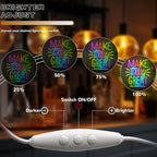 Make Today Great Neon Sign for Wall Decor, Inspirational Colorful Letter Neon Light, Dimmable Motivational Word Led Light Up Sign for Classroom, Cafe, Wedding Party,Birthday Wall Decor