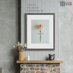 VCK 22x28 Frame Set of 3, Gray Solid Wood Poster Picture Frame, Exclusive Wood Grain, Wall Gallery Frame