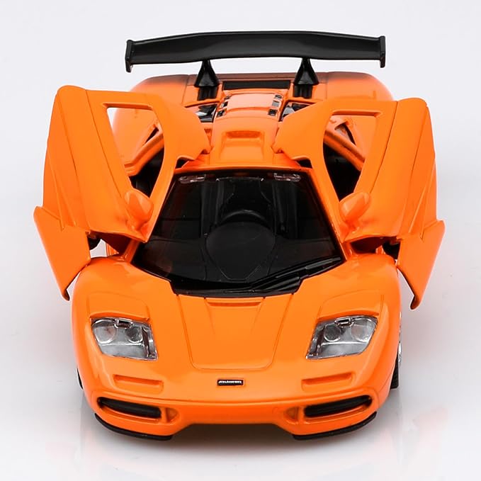 1/36 Scale Mclaren F1 Diecast Cars Models,Pull Back Vehicles Mclaren Toy Cars,Cars Gifts for Boys Girls Orange