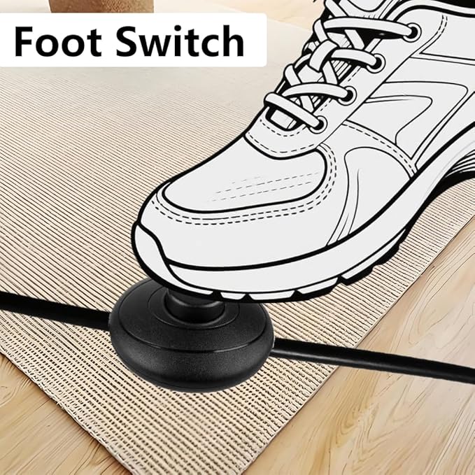 Spot Lights Indoor Floor Lamp, 6W Uplighting Indoor, Floor Can Lights for Plants Pictures Corner Ambient Lighting, 2 Pack