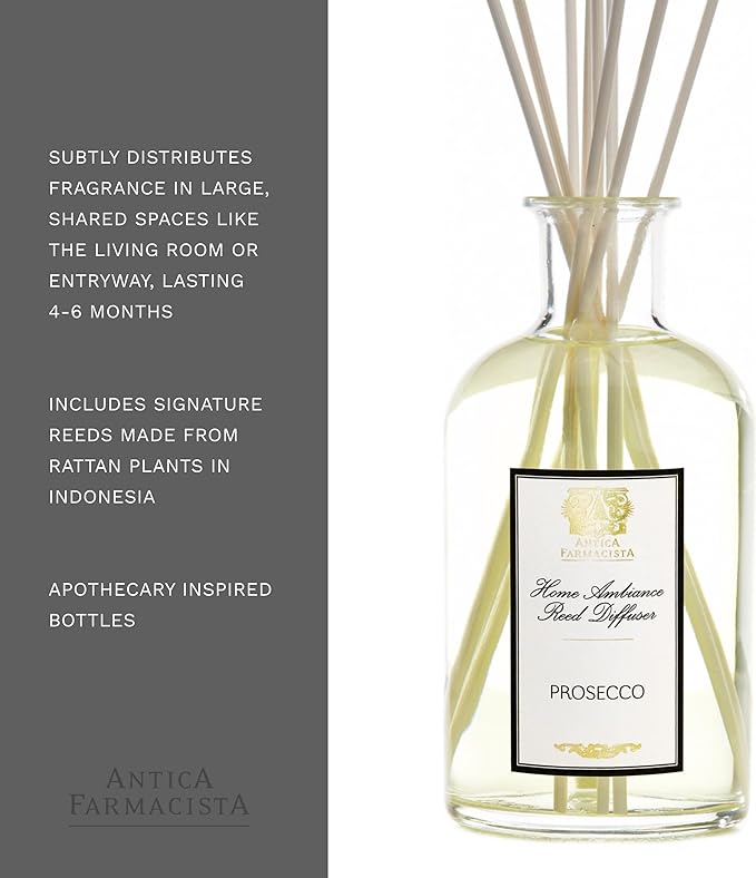 Antica Farmacista Home Ambiance Diffuser, Prosecco 16.9 Fl Oz