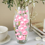 200PCS Pink Faux Pearls Beads for Centerpiece Vases, Vase Filler Faux Pearls, No Holes Filler Beads for Party Anniversary Birthday Wedding Table Decor, 10/14/20/30mm