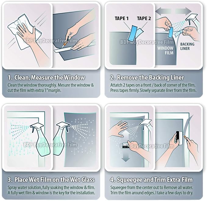 BDF S03 Window Film Highly Reflective Mirror Daytime Privacy - 48in X 24ft