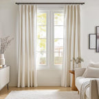 Oneach Antique Brown Curtain Rods for Windows 28 to 48 Inch, 1 Inch Pole Adjustable Length Heavy Duty Metal Curtain Rod Set, for Outdoor Bedroom Kitchen Living Room (16 to 60 Inch)