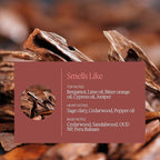 Aera Sandalwood - Essential Oil for Home - Inspiring Calm Fragrance - Notes of Sandalwood, Balsam and Oud - Scent Refill - Works with The Aera Diffuser