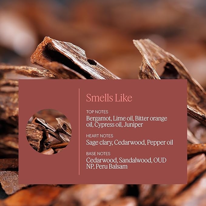 Aera Sandalwood - Essential Oil for Home - Inspiring Calm Fragrance - Notes of Sandalwood, Balsam and Oud - Scent Refill - Works with The Aera Diffuser