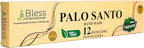 Bless-International-Palo-Santo 100%-Natural-Handmade-Incense-Sticks Organic-Chemicals-Free-for-Relaxation-Positivity-Yoga-Meditation 12-Inches-1-Hour-Plus-Burning-Time-150-Sticks-14-OZ