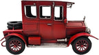 Berfutall-10'' Iron Classic Red Cars Model Collectible Vehicle Decoration, Metal Classic Cars Christmas Decor ，Unique Blend of Vintage, Rustic, for Table Top Decor. (C)