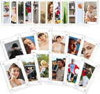 kuchisity® 24 Pack Acrylic Fridge Magnetic Frame for Polaroid, 2.3 x 3.5 In Mini Acrylic Photo Frames for Fujifilm Instax Double Sided Refrigerator Magnet Picture Frame Clear Picture Display Frame