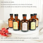 Reed Diffuser Sets - 8.8 oz (250 ml) Super Cedar Scented Diffuser with Sticks Home Fragrance Reed Diffuser for Bathroom Shelf Decor