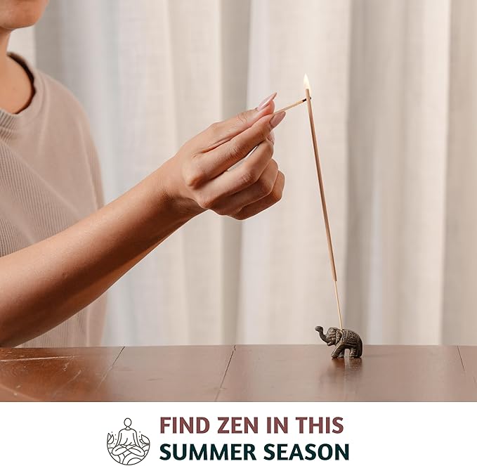 Folkulture Incense Stick for Home | Pack of 75 (8") Non Toxic Insence-Sticks for Meditation with 45 Mins Burn Time | Organic Insence, Lavender Inscents-Sticks | Chamomile Inscent Stick for Gifts