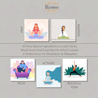 Raajsee Natural Incense Sticks,6 Pack Mixed Scents Gift Pack 15 gm Each (90 gm Total), Insense Sticks Variety Pack, 100% Organic Non Toxic Natural - Hand Rolled Free from Chemicals