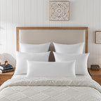 Euro Pillow Inserts 30x30 inchs - Feather and Down Fill - Cotton Fabric - Set of 2 Throw Pillow Insert