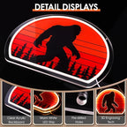 Bigfoot Neon Sign, Bright Dimmable USB Powered Sasquatch Neon Lights Sign and Unique UV Printed Funny Big Foot Sasquatch Gifts for Men Women Adults Kids Bigfoot Lovers Wall Art Decors