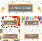 Collage Picture Frames for Wall, Birthday Gifts for Mom Women Teenage Girls, Polaroid Picture Display Felt Letter Board with 270 Letters and 30 Clips, Unique DIY Mothers Day Gifts