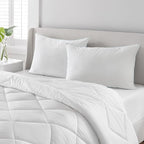 MARTHA STEWART SmartChill All Season 2 Piece Bed Pillow Set, 220 TC, Down-Alternative, Standard/Queen