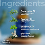 Breathe Essential Oil Blend 30 ml - Breath Sinus Relief with Menthol Oils - for Humidifiers, Diffusers, and Aromatherapy - Nexon Botanics