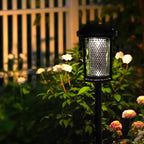 EcoGreen Outdoor Pathway Solar Light, 4pcs Pack,Garden Patio Balcony Walk Way Lights, Aluminum Leg, 5000K Daylight, IP65 Waterproof, 2.44*13.4in