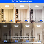 Rechargeable Motion Sensor Ceiling Light with Remote,Battery Powered Wireless Shower Lights,7.5in 600LM,10000mAh Battery Operated Ceiling Closet Light for Kitchen, Closet, Bathroom, Hallway