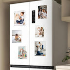 Magnetic Picture Frames for Refrigerator 8x10 Inch, Magnetic Photo Holders for Fridge, 3 Pack Acrylic Magnetic Picture Frame for Displaying Frames,Children Artworks