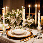 Foaincore 66 Pcs Candlestick Holders Bulk 2.5 Inch Taper Candle Holder for Table Centerpiece Thick Glass Ritual Candle Stand for Wedding Christmas Valentines Festival Party Decorations (Clear)