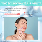 Facial Massager Red-Light-Therapy-for-Face and Neck, Face 𝖲 culpting Wand with 7 Color - Birthday, Christmas, Mothers Day, Valentines Day Gifts for Her Women Mom Best Friend Wife Teacher (Rose Gold)
