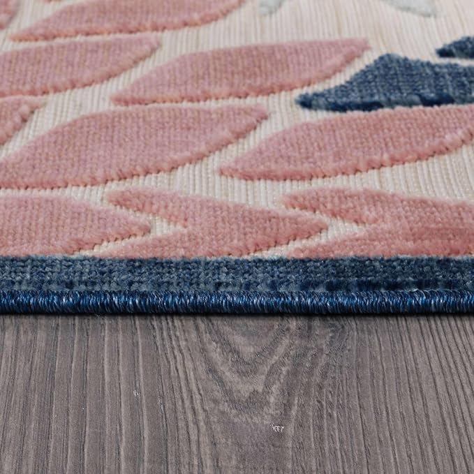 Beverly Rug Outdoor Rug 10x14 Large Modern Floral Tropical Area Rugs for Indoor and Outdoor Patio Easy to Clean Non Shedding Living Room Porch Garden Washable Outside Carpet (10 x 14 Multicolor)