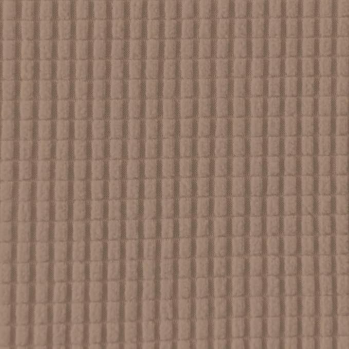 Easy-Going 2-Piece Recliner Console Cover for Reclining Loveseat Covers Stretch Jacquard Middle Console Cover for Recliner Couch and Sofa Camel