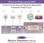 Satya Lavender Incense Sticks, Satya Bng (Bangalore) Insenses 15gmx12 Pack with Raajsee Incense Holder Bundle, Satya Nagchampa Natural Incense