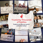 Tailored Canvases Custom Bar Sign - Personalized Basement Bar Decor, Lounge Canvas Wall Art for Man Cave, Kitchen, Pub & Diner, Rustic Home Bar Sign, Ready-to-Hang, Unique Printable Art