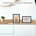 12 Packs 5x7 Picture Frames Bulk, Display 4x6 with Mat or 5x7 Without Mat, Black Gallery Frame Set, 5 by 7 Frames Bulk Set of 12, Collage Wall Decor Photo Frame Set for Wall and Tabletop, Black