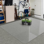 Area Floor Mat for Home, 6'×9' Large Transparent No Slip Waterproof Vinyl Area Rug, Spill Resistant Hard Floor Protector Cover for Bedroom, Easy Clean Splat Mat for Under High Chair