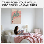 Homeforia Poster Frame Silver 20x30, High End Metal 20 x 30 Picture Frame with Mat 16 x 24 for Photo, 20x30 Silver Frames Matted to 16x24 Print, 30x20 Hanging Frame, Tempered Glass, Wall Kit, Set of 1