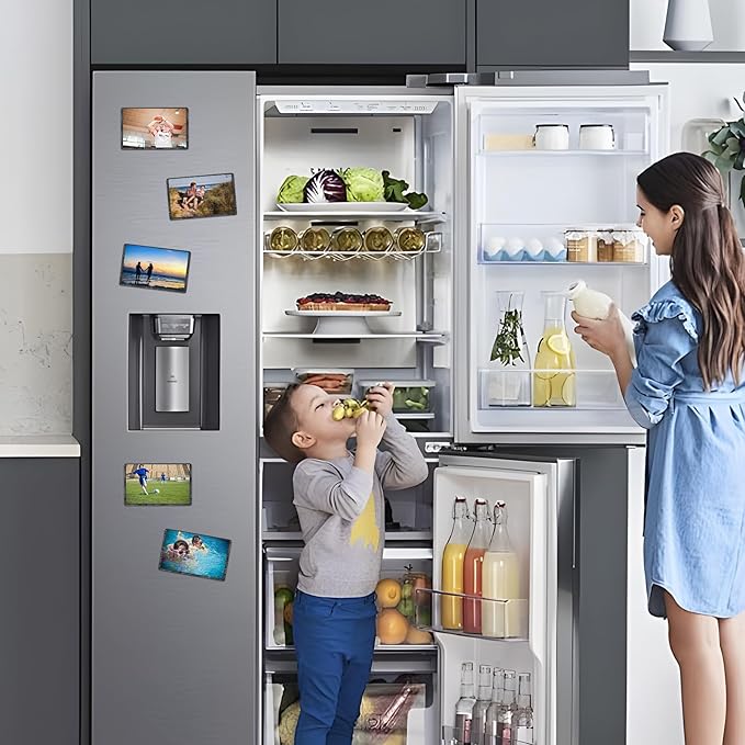 3.5X5 Magnetic Picture Frame For Fridge,Japen 2L Size Photo Holders 10PCS