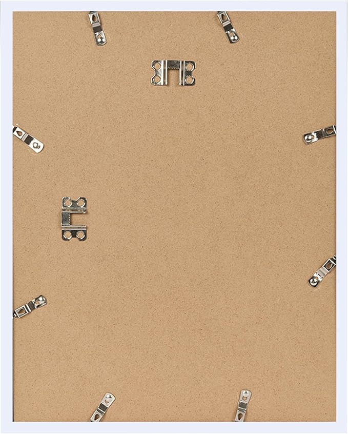 12 Packs 11x14 Picture Frames, Display 8x10 with Mat or 11x14 Without Mat, Gallery Wall Frame Set, 11 by 14 Frames Bulk Set of 12 Collage Wall Decor Photo Frames Set for Wall, White